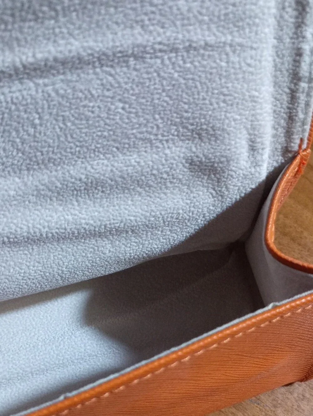 Tory Burch Peach-Orange Saffiano Continental with Gold Logo